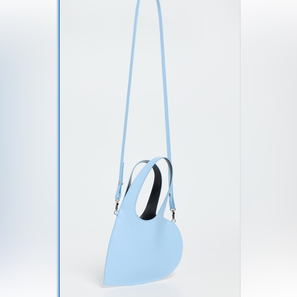 COPERNI Heart-Shaped Blue Crossbody Bag, NWT - Picture 7 of 17